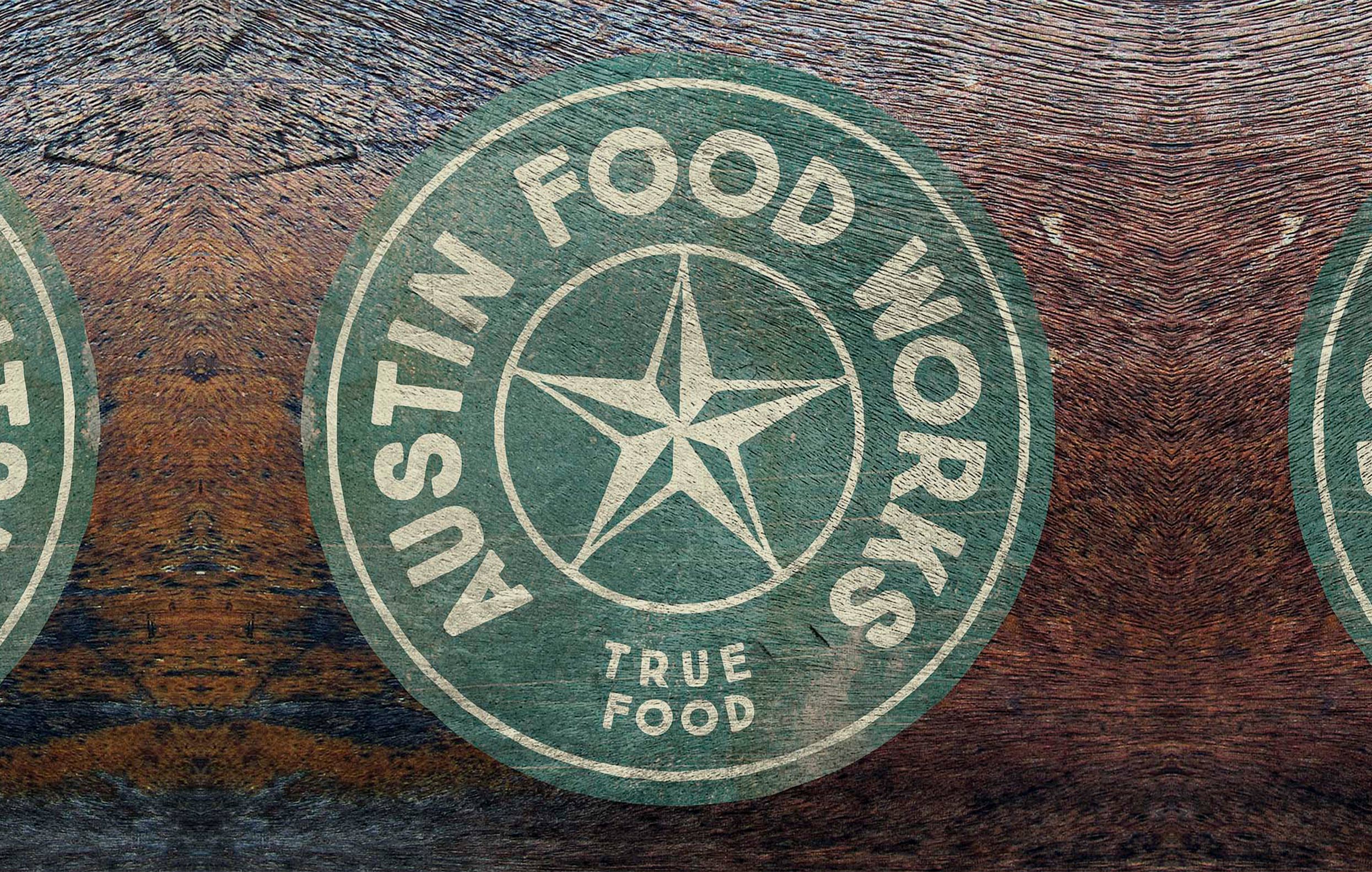 Aus­tin food works / Visu­ell Identitet